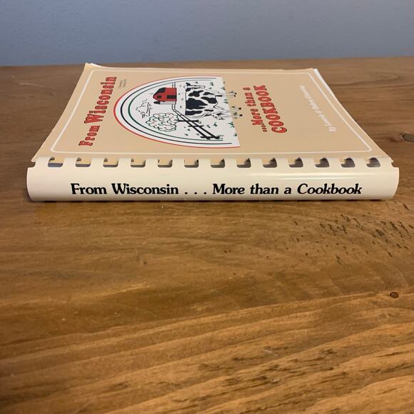 From Wisconsin: More Than a Cookbook Laurie & Debra Gluesing Plastic Comb 1991 - Picture 4 of 16